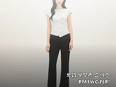 로엠 롱부츠 슬랙스 RMTWG25R1 관련 이미지 1